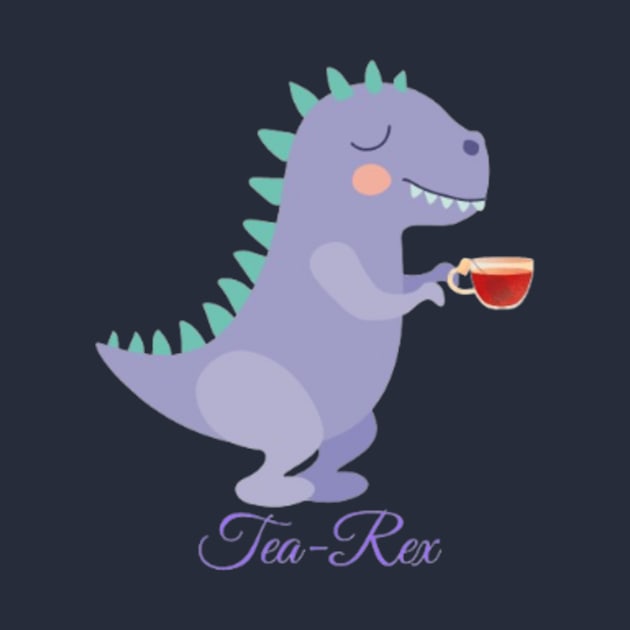 Tea-Rex by KalipsoArt