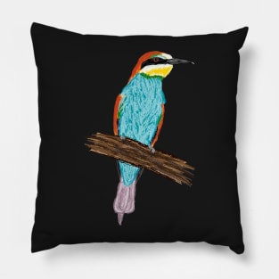 Nice Artwork showing an European Bee-Eater V Pillow