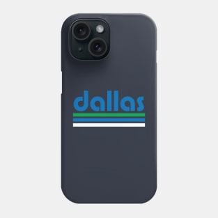 Retro Dallas Stripes Phone Case