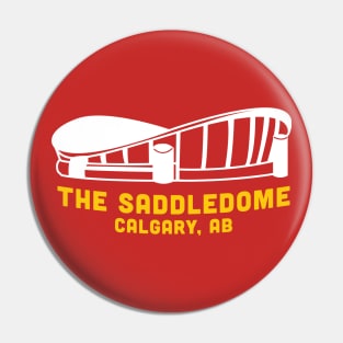 The Saddledome: Calgary, Alberta Pin