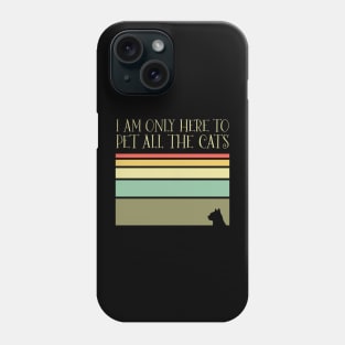 Pet All The Cats! Phone Case