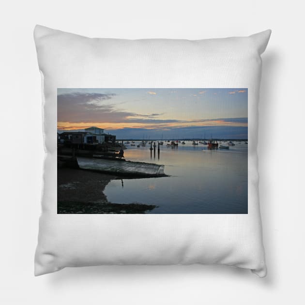 Felixstowe Ferry Pillow by RedHillDigital