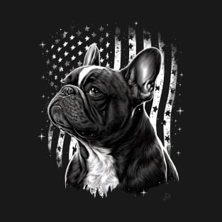 French Bulldog 4th of July T-Shirt
