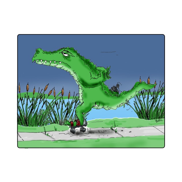 Gator Skater by Low_flying_Walrus