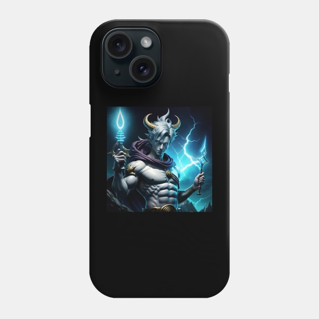 Magician God styled similar to Posiedon Phone Case by karissabest