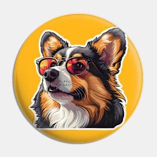 Cool Corgi Pin