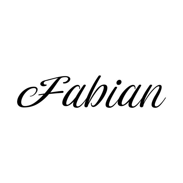 Name Fabian by gulden