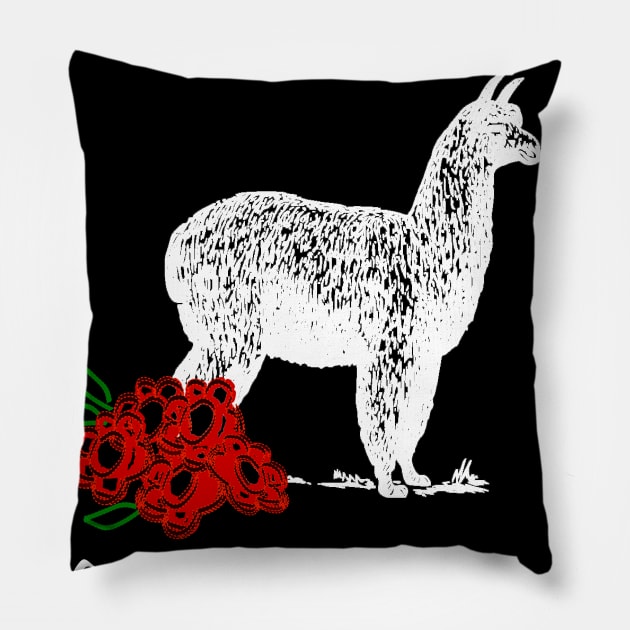 Just a Girl Who Loves Alpacas Pillow by DANPUBLIC