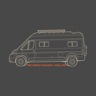 Camper Van, The Great Escape / Van Life T-Shirt