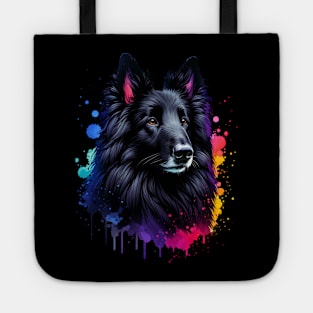 Watercolor Belgian Sheepdog Tote