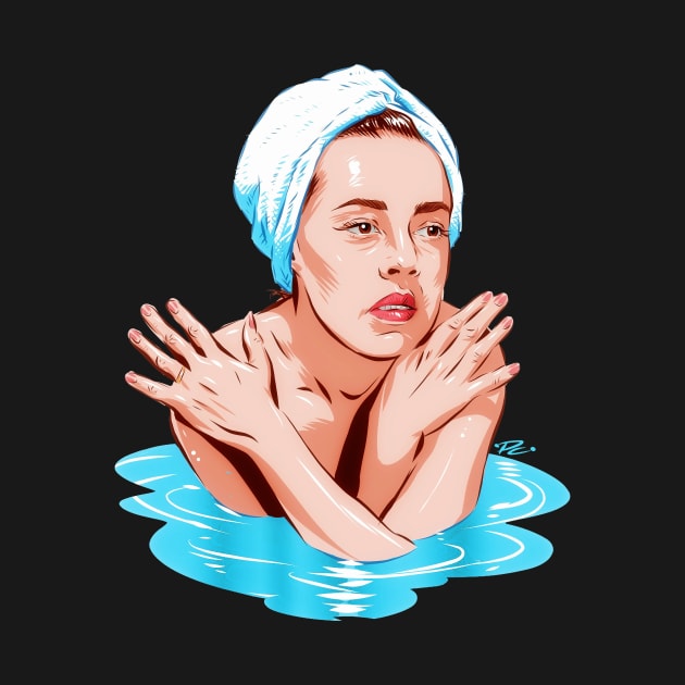 Jeanne Moreau - An illustration by Paul Cemmick by PLAYDIGITAL2020