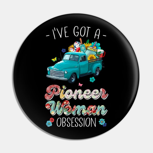 I've got a Pioneer Obsession Funny Pin by unaffectedmoor