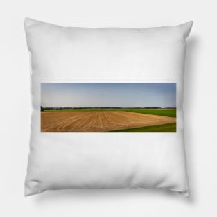 A busy day in the field Pillow