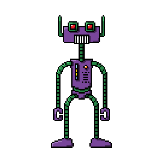 Pixel Robot 078 by Vampireslug