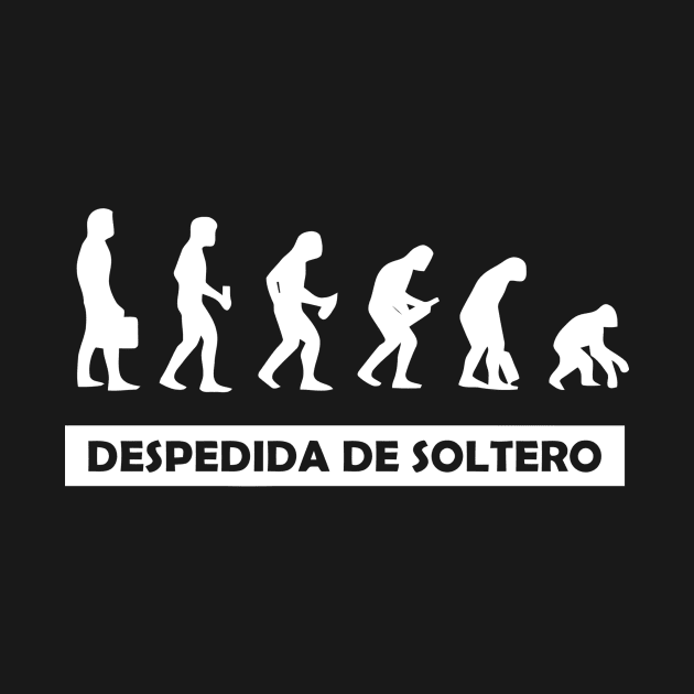 BACHELOR PARTY EVOLUTION FUNNY by Ramateeshop