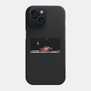 Gilles Villeneuve, Monaco GP, 1981 Phone Case