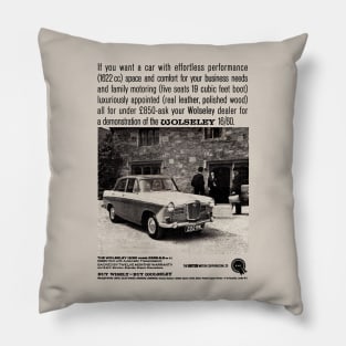 WOLSELEY 16/60 - advert Pillow