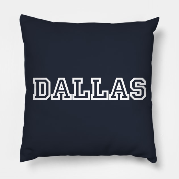 DALLAS Pillow by TheAllGoodCompany