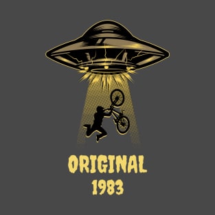 Original 1983 UFO Bicycle T-Shirt