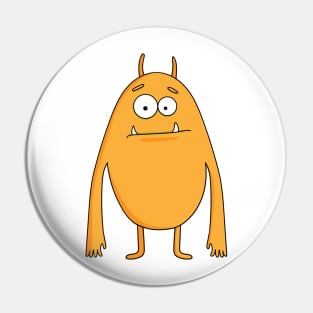 cute cartoon monster Pin