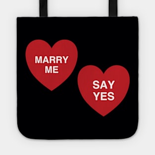 Valentine Proposal Tote