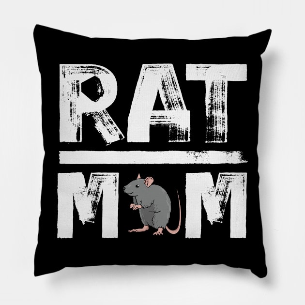 Pet Rats Rat Rotten Mice Mous Rex Rats Hairless Pillow by Tom´s TeeStore