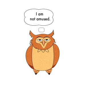 Unamused Owl T-Shirt