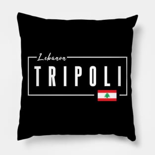 Tripoli, Lebanon Pillow