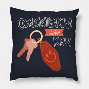 Consistency is key Pillow