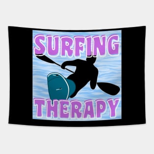 SURFING THERAPY Tapestry