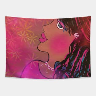 Princess portrait vibes Tapestry