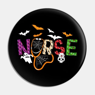 Halloween Nurse Pin