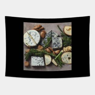 Cheese Milk Vintage Art Cow Food Tapestry