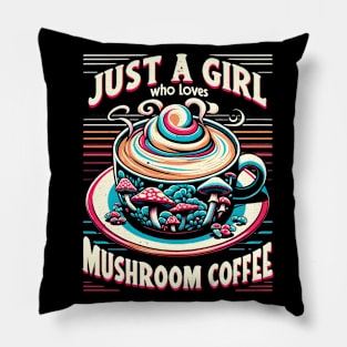 Mushroom Coffee Pillow
