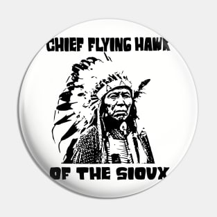 Chief-Flying-Hawk Pin