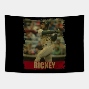 Rickey Henderson - NEW RETRO STYLE Tapestry