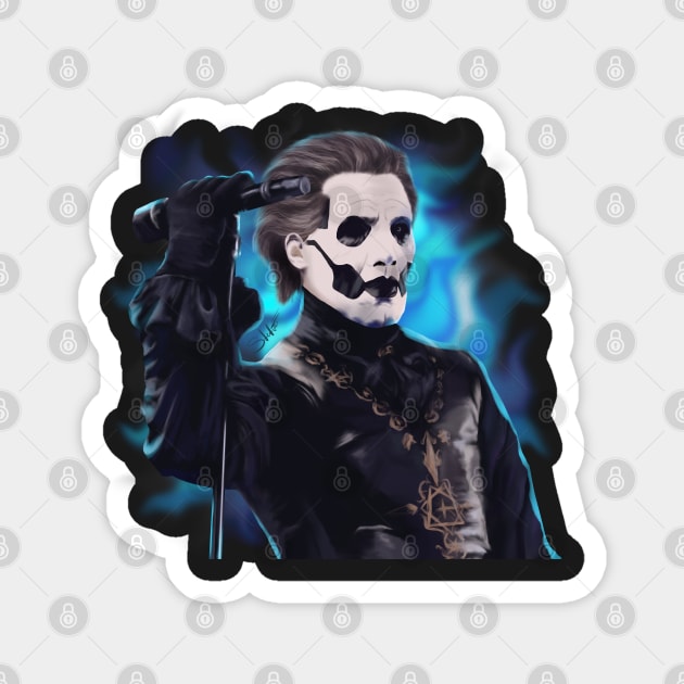 Papa Emeritus IV Magnet by notstefaniiia