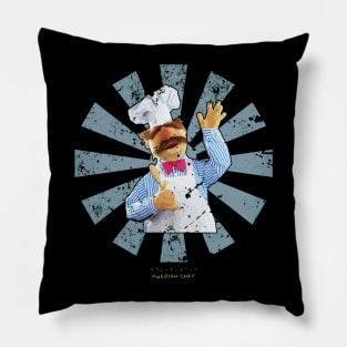 Swedish Chef Retro Japanese Muppets Pillow