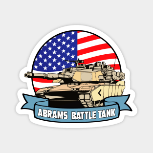 ABRAMS TANK Magnet