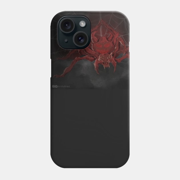 The Red Devil Spider Phone Case by BRed_BT