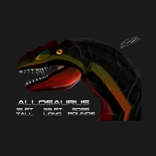 Allosaurus by EAMeza18