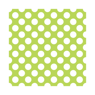 Green Polka Dots, Polka Dot Pattern, Dots, Dotted T-Shirt