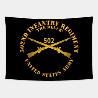 502nd Infantry Regt - The Deuce - Infantry Br Tapestry