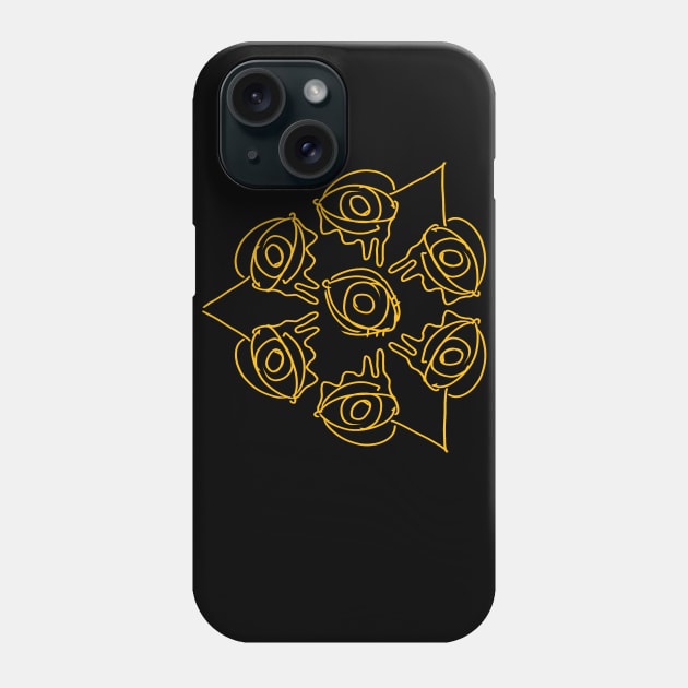 Tr-eye-angle Phone Case by slickmickers