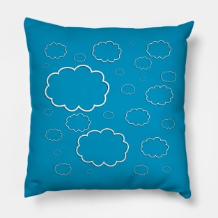 Cartoon Sky Pillow