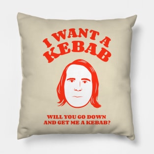 I Want A Kebab Pillow