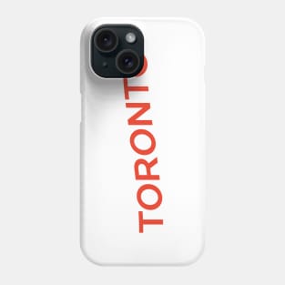 Toronto City Typography Phone Case