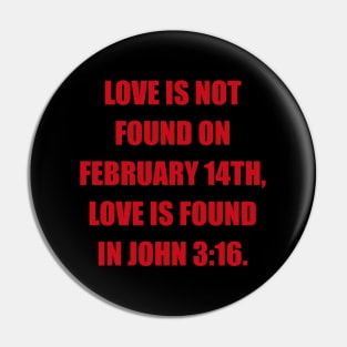 Bible Quote About Love - Quote for Valentine's Day Pin