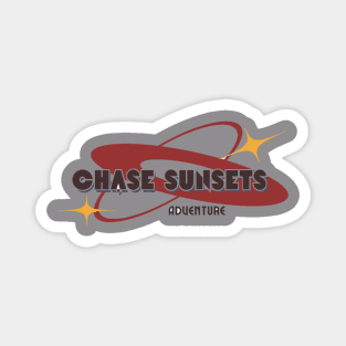 Chase Sunsets Y2K Adventure Fashion Magnet