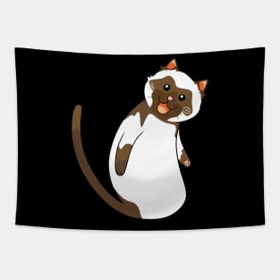 Cute Siamese Cat Tapestry